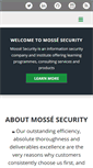 Mobile Screenshot of mosse-security.com